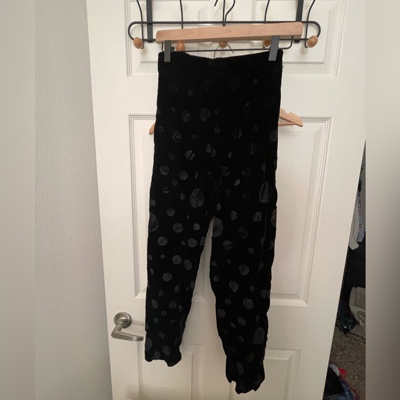 Vintage VERSACE velvet pants - Picture 2 of 8